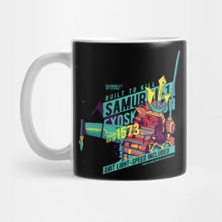 Samurai Astronaut Warrior Skull Mug